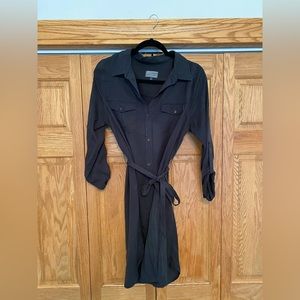 Black long sleeve dress